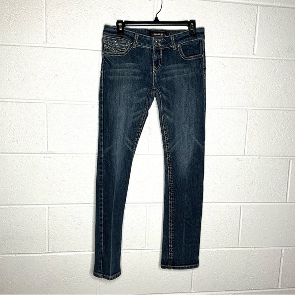 danesi Denim - < Y2K Danesi Dark Wash Skinny Jeans Size 7 >
